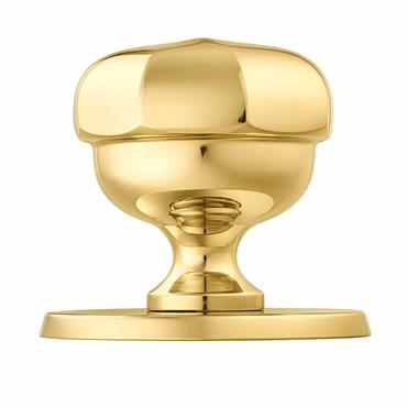Centre Door Knob Stainless Brass