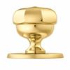 Centre Door Knob Stainless Brass