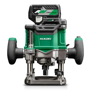 HIKOKI 1/2" X 36V ROUTER C/W 1 BATTERY C/W PALM