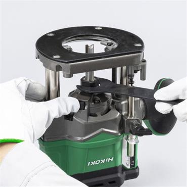 HIKOKI 1/2" X 36V ROUTER C/W 1 BATTERY C/W PALM