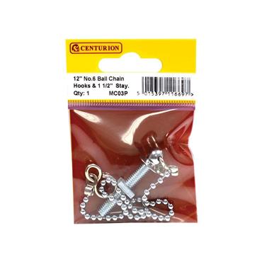 CENTURION SINK/BASIN CHAIN 300MM & BOLT