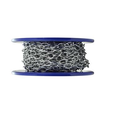 CENTURION OVAL CHAIN 16MM CHROME (METRE)