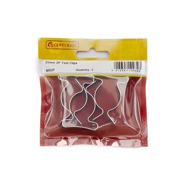 CENTURION TOOL CLIPS 1" (PK 3)