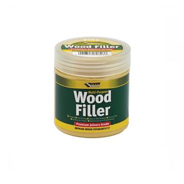 EVERBUILD WOOD FILLER LIGHT STAIN 250ML
