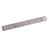 SILVERLINE STAINLESS STEEL RULER 150MM 6"