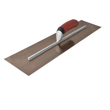 MARSHALLTOWN  TROWEL GOLD STAINLESS 20"x 5"