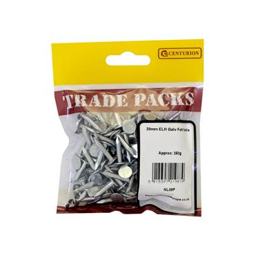 CENTURION CLOUT NAILS 20MM 250G