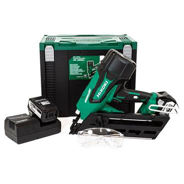 HIKOKI FRAMING NAILER 90MM +2-5AH BATTERIES
