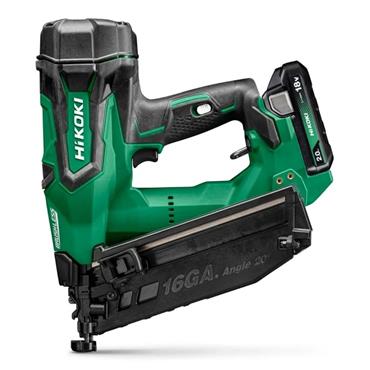 HIKOKI 16G  ANGLED NAILER C/W 2 X 3AH BATTERIES