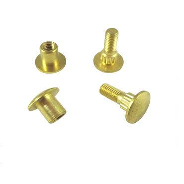 BRASS NUT & BOLT FOR TENON SAW HANDLE PK3