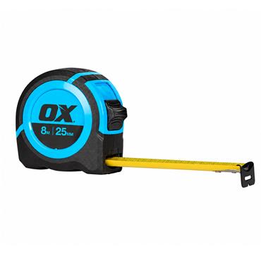 OX Trade Compact Tape Measure 8m ? OX-T710402