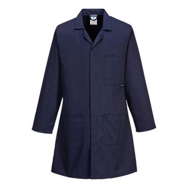 PORTWEST SHOP COAT (NAVY)