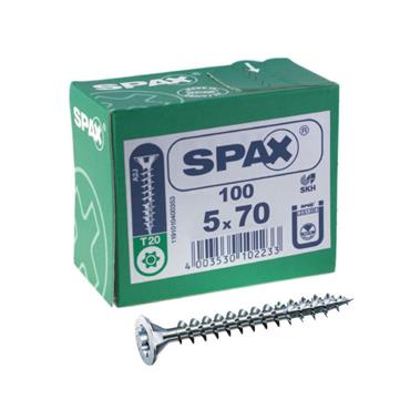 SPAX WOOD SCREWS 5MM (BX 100) SC