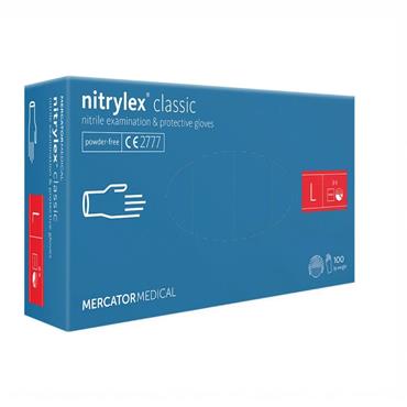 Nitrile Blue Gloves Disposable (Box 100)