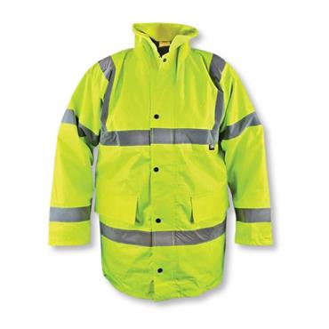 SCAN Hi-Vis Motorway Yellow Jacket