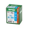 SPAX WOOD SCREWS 3.5MM (BX 200) STAINLESS STEEL