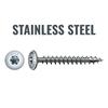 SPAX WOOD SCREWS 6MM WIDTH (BX 100) STAINLESS STEEL