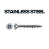 SPAX WOOD SCREWS 6MM WIDTH (BX 100) STAINLESS STEEL