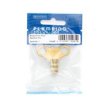Centurion Radiator Key Brass Clock Style