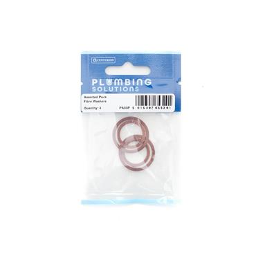 CENTURION FIBRE WASHERS ASSORTED PK4