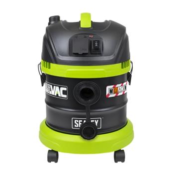 Sealey Builders Vac M Class Wet&dry 15l  Auto