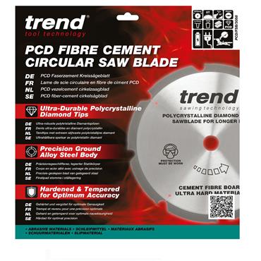 Trend Cement Fire Board Blade 305 X30mm 8t