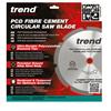 Trend Cement Fire Board Blade 305 X30mm 8t