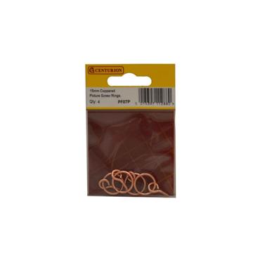 CENTURION PICTURE SCREW RINGS MEDIUM (PK. 4)