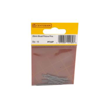 CENTURION PICTURE PINS BLUE (PK 15)