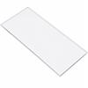 WELDING LENS PLASTIC CLEAR 41/4"X2"