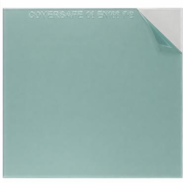 WELDING LENS PLASTIC CLEAR 41/4"X31/4"