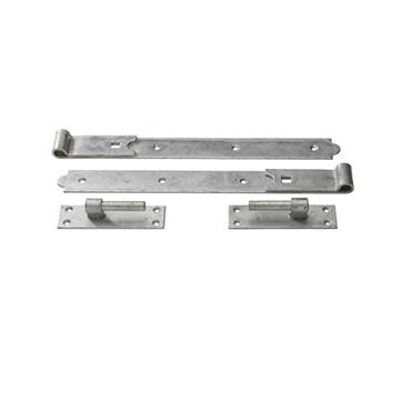 PERRY STRAP HINGE 8" STEEL PAIR 200MM