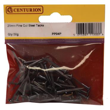 CENTURION FINE CUT STEEL TACKS 25 MM (1 ")