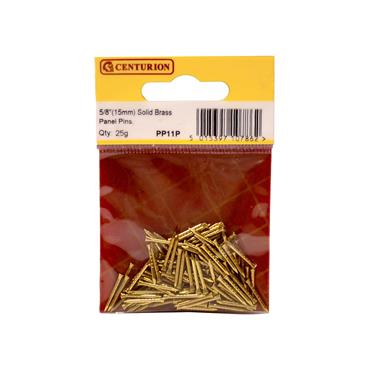 CENTURION PANEL PINS BRASS 15MM (50GRAMS)