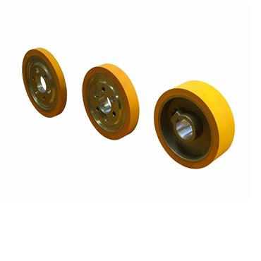 RECORD INFEED ROLLER RUBBER COVERED FOR PT320 PLAN