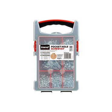 TREND POCKET HOLE SCREW KIT  BOX OF 850 PCS