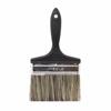 RAMBOO 6" WALL BRUSH ECONOMY BLACK HANDLE