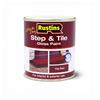 RUSTINS STEP & TILE PAINT 500ML GLOSS RED QK/ DRY