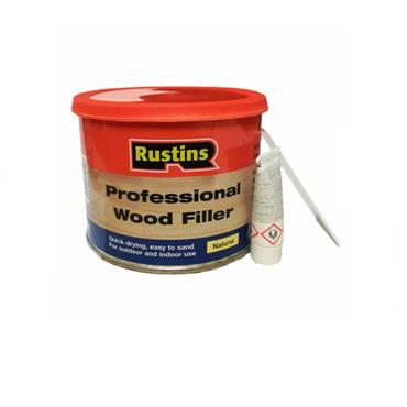 RUSTINS WOOD FILLER NATURAL 550GRAM 2 PACK
