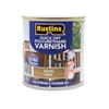 RUSTINS POLY VARNISH SATIN QUICK DRY 1L OAK