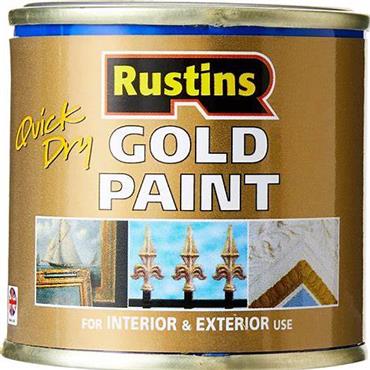 Rustins Gold Paint 100ml