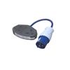 POWER PONY LEAD 16A BLUE-13A DOUBLE OUTLET 220VOLT