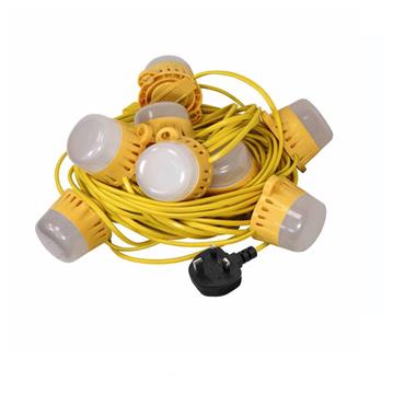 POWER LED FESTOON LIGHTING 22 METRE 10 X 4 WATT