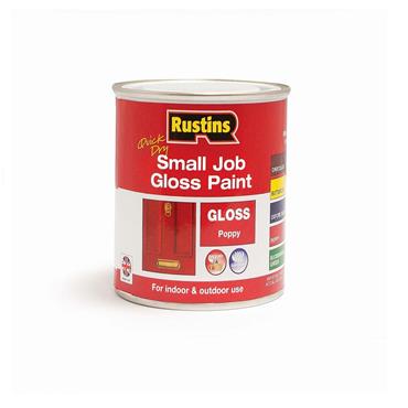 Rustins Red Gloss Paint 250ml Q/d