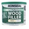 RONSEAL WOOD FILLER NATURAL 550GRAM 2 PACK
