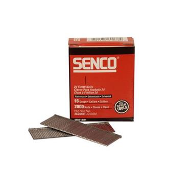 Senco  Brad 16g 63mm (2000) Straight Galvanized