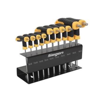 Siegen T- Handle Trx Key Set 10pc