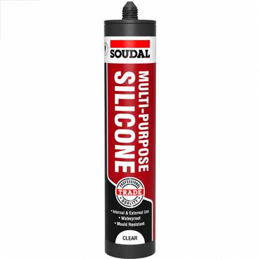 Soudal Multi Purpose Clear Silicone