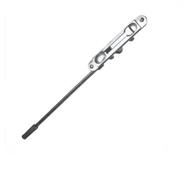 SECURIT FLUSH BOLT 6" SATIN ALUMINIUM