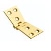 SECURIT COUNTER FLAP HINGE BRASS PAIR